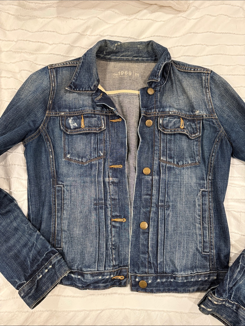 GAP Women's Medium Blue Denim Jacket